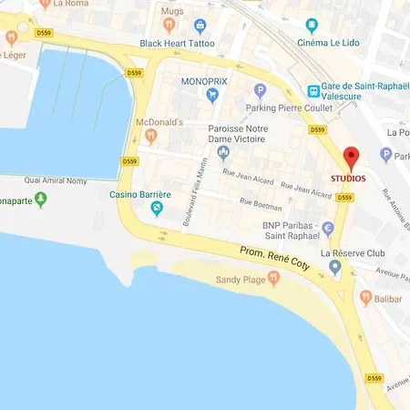 Centre Plages Et Gare Apartment *